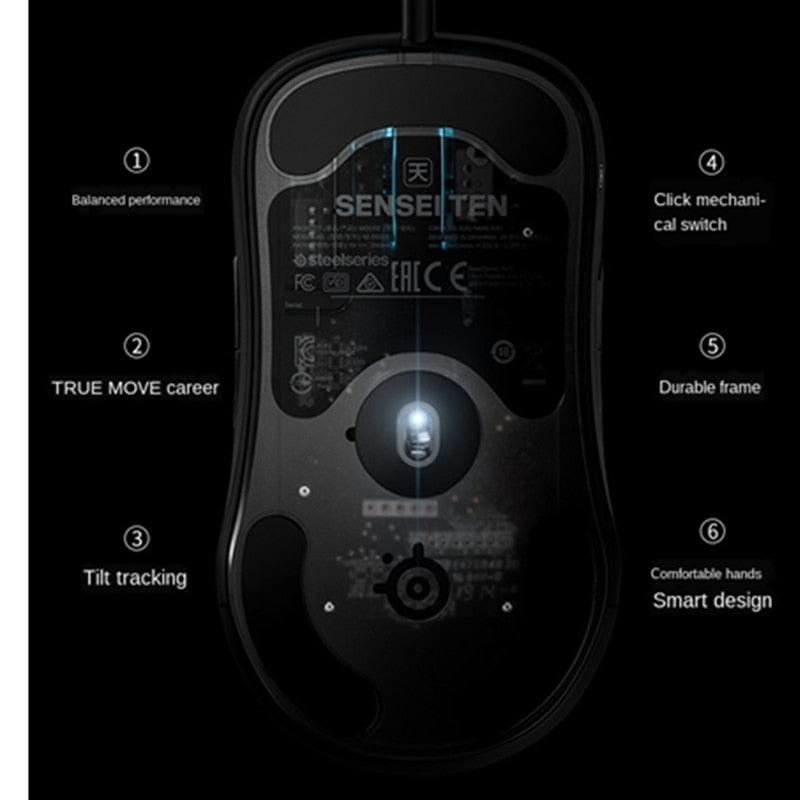 Mouse SteelSeries E-game 0 . 