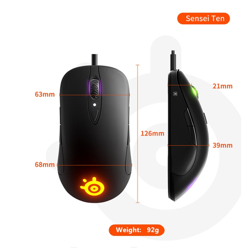 Mouse SteelSeries E-game 0 . 